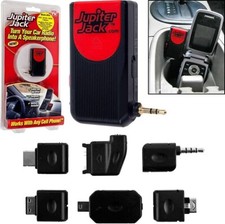 2 Jupiter Jack Cell Phone Car Radio Hands Free Speakerphone Adapter Kit