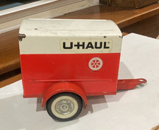 Vintage 1960s Nylint U Haul Enclosed Trailer Pressed Steel Made in USA
