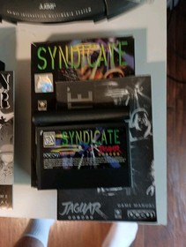 Atari Jaguar Console Lot, 2x Controllers, and Games, including Alien vs Predator