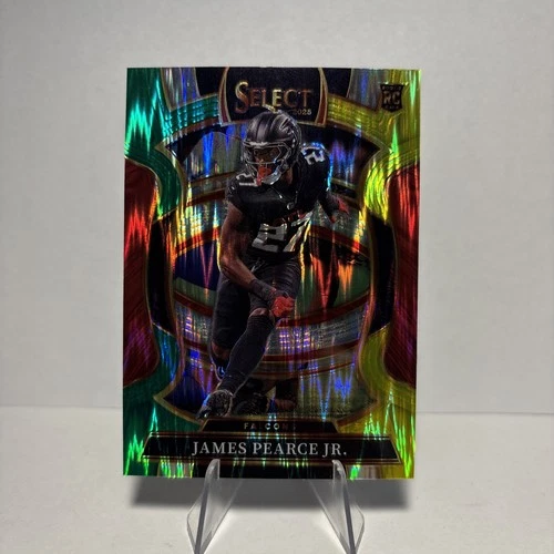 2025 Panini Select - Concourse Level James Pearce Jr. #48 Green &amp; Yellow Prism..