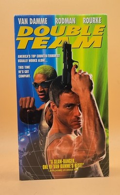 Double Team VHS 1997 Van Damme Dennis Rodman **Buy 2 Get 1 Free**