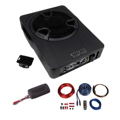 HIFONICS ZRX200A - 20cm Universal Aktiv Unterbau Subwoofer/Bass Upgrade Set