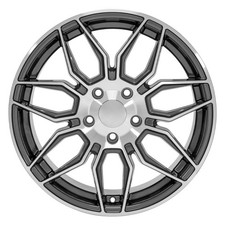 18 Gunmetal Machined Wheel Fits 1993-2002 Pontiac Firebird - Rvo4833