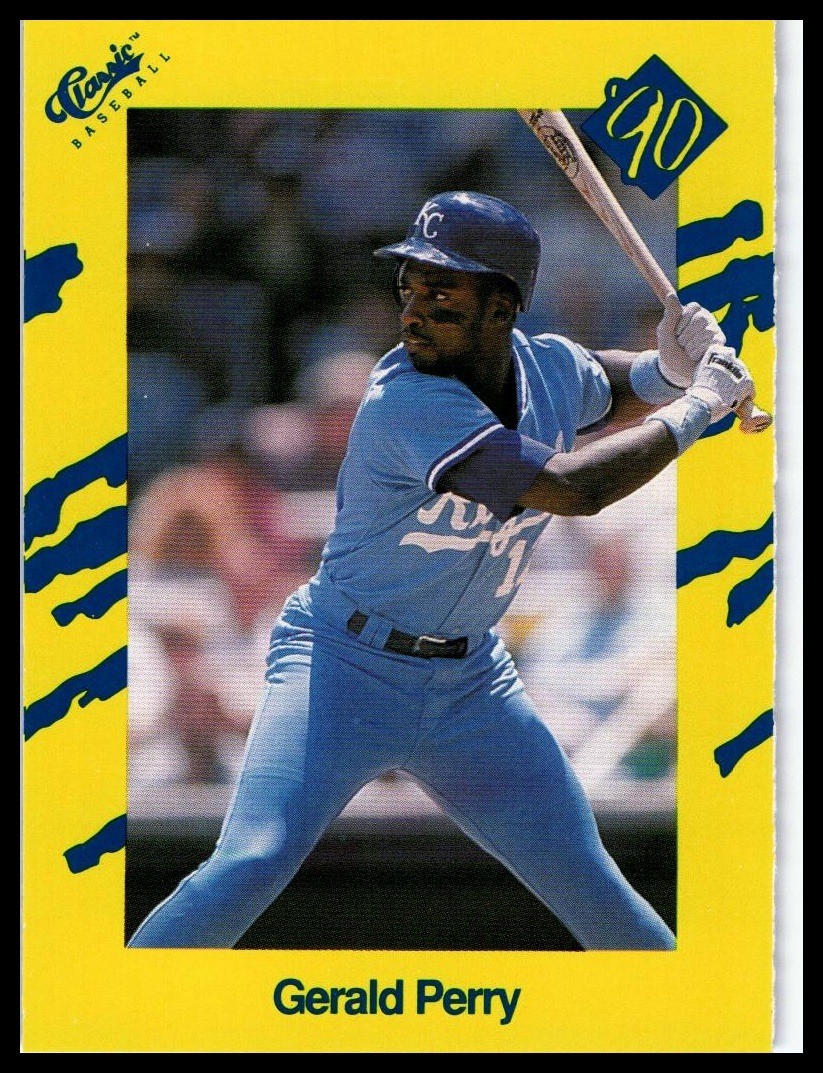 1990 Classic #T48 Gerald Perry