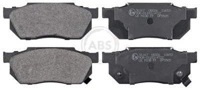 Bremsbelagsatz Scheibenbremse A.B.S. 36167 für ACCORD CIVIC CRX HONDA 4 EC ED EE