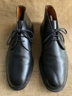 Tricker's Mens Black Leather Chukka Boots Size UK 10 || US 11
