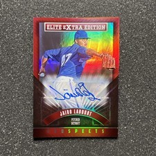 2015 Elite JAIRO LABOURT #153 Extra Edition ROOKIE AUTO - MLB BASEBALL CARD - B