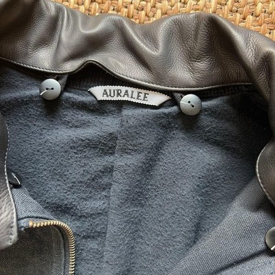 AURALEE Cotton Duck Blouson Size 3 Jacket Minimal Workwear Japan