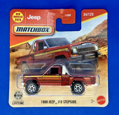 Matchbox 2026 - 1980 Jeep J10 Stepside 34/125 - MB1607 JHN58  - OVP - NEW 2026