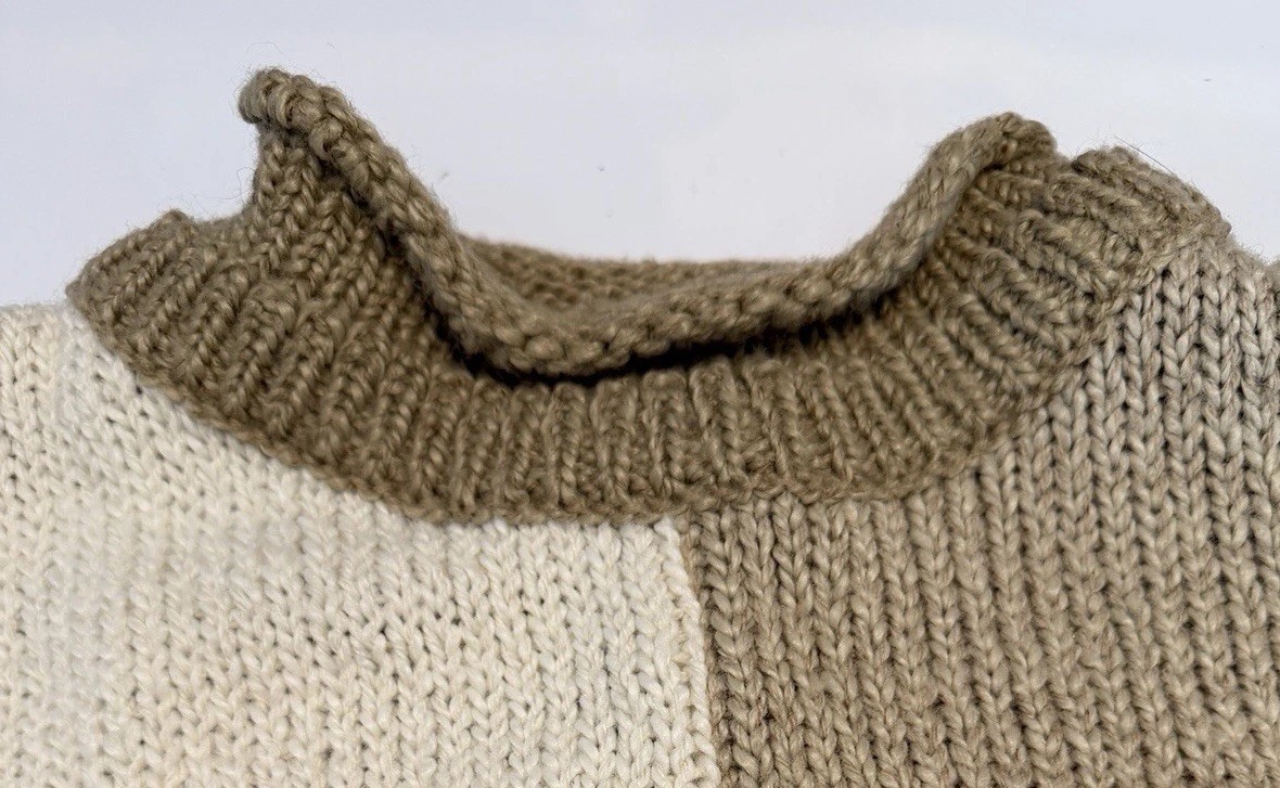 Classic Elements Pullover Tunic Sweater L Ivory B… - image 7