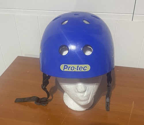 Vintage 1990s Pro-tec Pro X Blue Skateboard Helmet Size Medium Rare - Picture 2 of 9