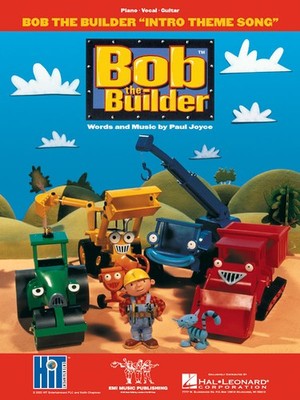 Bob the Builder Theme Kids Song for Piano Sheet Music Guitar Chords Lyrics