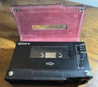 Vintage Sony Walkman WM-D6 Serial #15896 - For Parts Or Repair - With Case