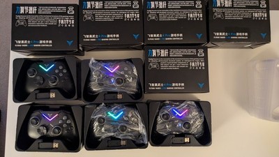 Flydigi Vader 4 Pro PC Controller Hall Sensors, 1000Hz, Black