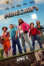 A MINECRAFT MOVIE [DVD) (Factory Sealed) & Brand NEW!