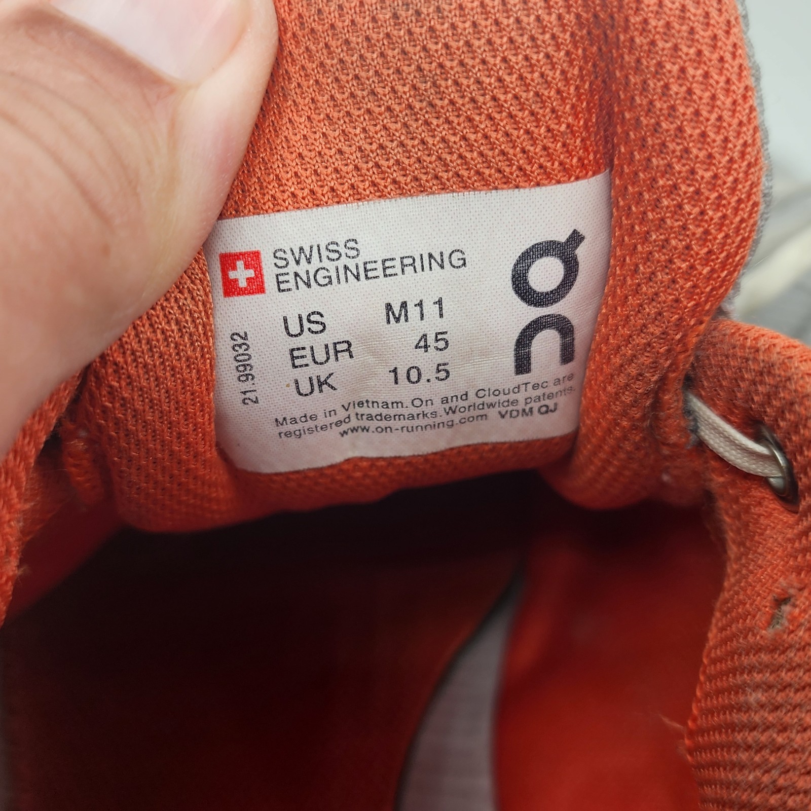 On Cloud Cloudflyer Glacier Flame Running Shoes M… - image 2