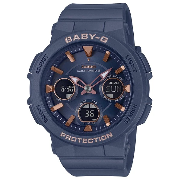 Casio BABY-G BGA-2510-2AJF Navy Color Solar Funkgerät 10 ATM Damenuhr Damen - Bild 2 von 4