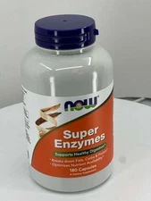 NOW Foods Super Enzymes Tablets - 180 Count