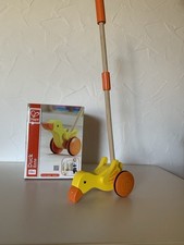 Ente Duck zum Schieben  und  Ziehen, von Hape, neuwertig