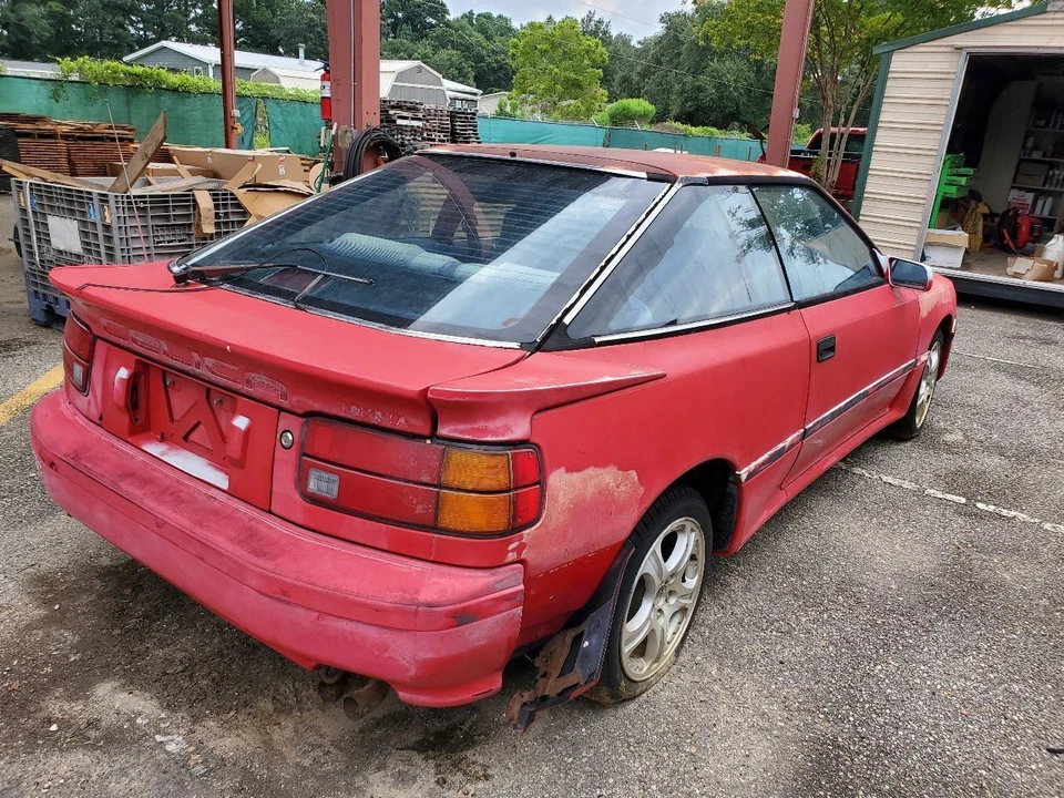 1988 1989 Toyota Celica OEM передний бампер красный все Trac грубый  - Изображение 4 из 4
