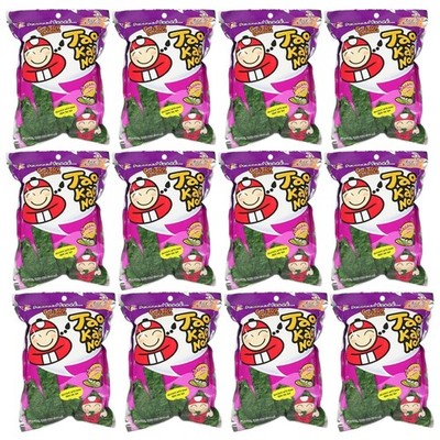 Taokaenoi Crispy Seaweed Japanese Sauce 12x32g Tao Kae Noi Algensnack Seetang Sn