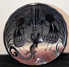 Juego de 3 cuencos artesanales de cerámica artística mexicana Talavera diámetro uno 5,5" dos 4"