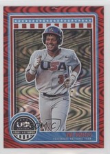 2025 Panini Stars and Stripes Red Swirl 103/249 Tre Phelps #79 1e80