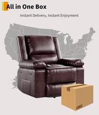Power Lift Electric Recliner Chair w/ Heat and Massage Remote Recliner Sofa US