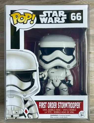Funko POP! - Star Wars - First Order Stormtrooper #66 - w/ Protector