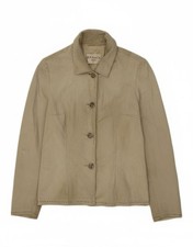 MAX&CO. Womens Suede Jacket UK 10 Small Beige...
