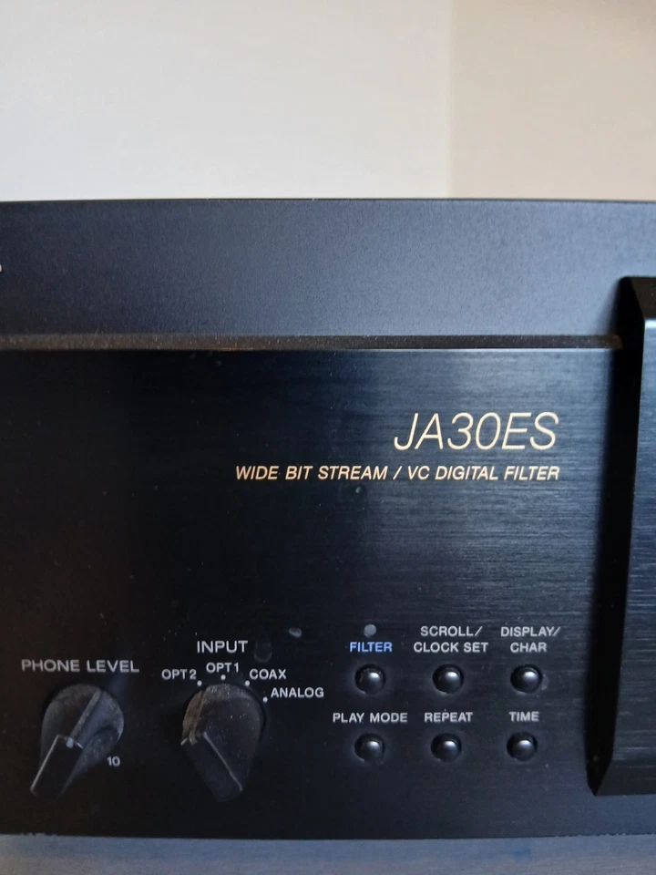 SONY MDS-JA30ES HIGH-END DRAWER LOADING MINIDISC PLAYER/RECORDER ORIGINAL REMOTE - Image 2 of 4