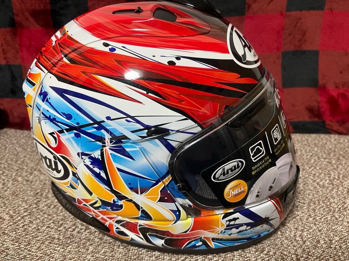 Arai Full face helmet RX-7X NAGASHIMA model Size L 59-60cm from