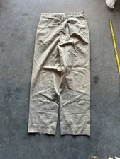 Vintage 60s US Army Military Khaki Chino Trouser Pants 30 X 30 Vietnam War Era