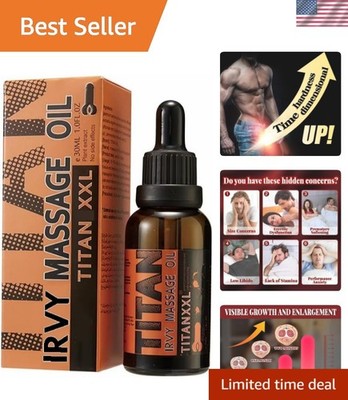 Fragrance-Free Titan XXL Oil   Boost Thickness & Strength for Lasting Results