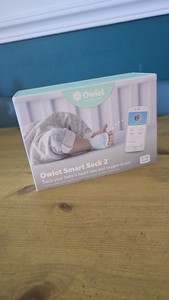 Owlet Smart Sock 2 Babyphone gebraucht Beschreibung lesen. Nicht funktionierende Ersatzteile.