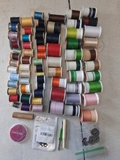Sewing Thread Spools - Mixed Colors - Some Vi...