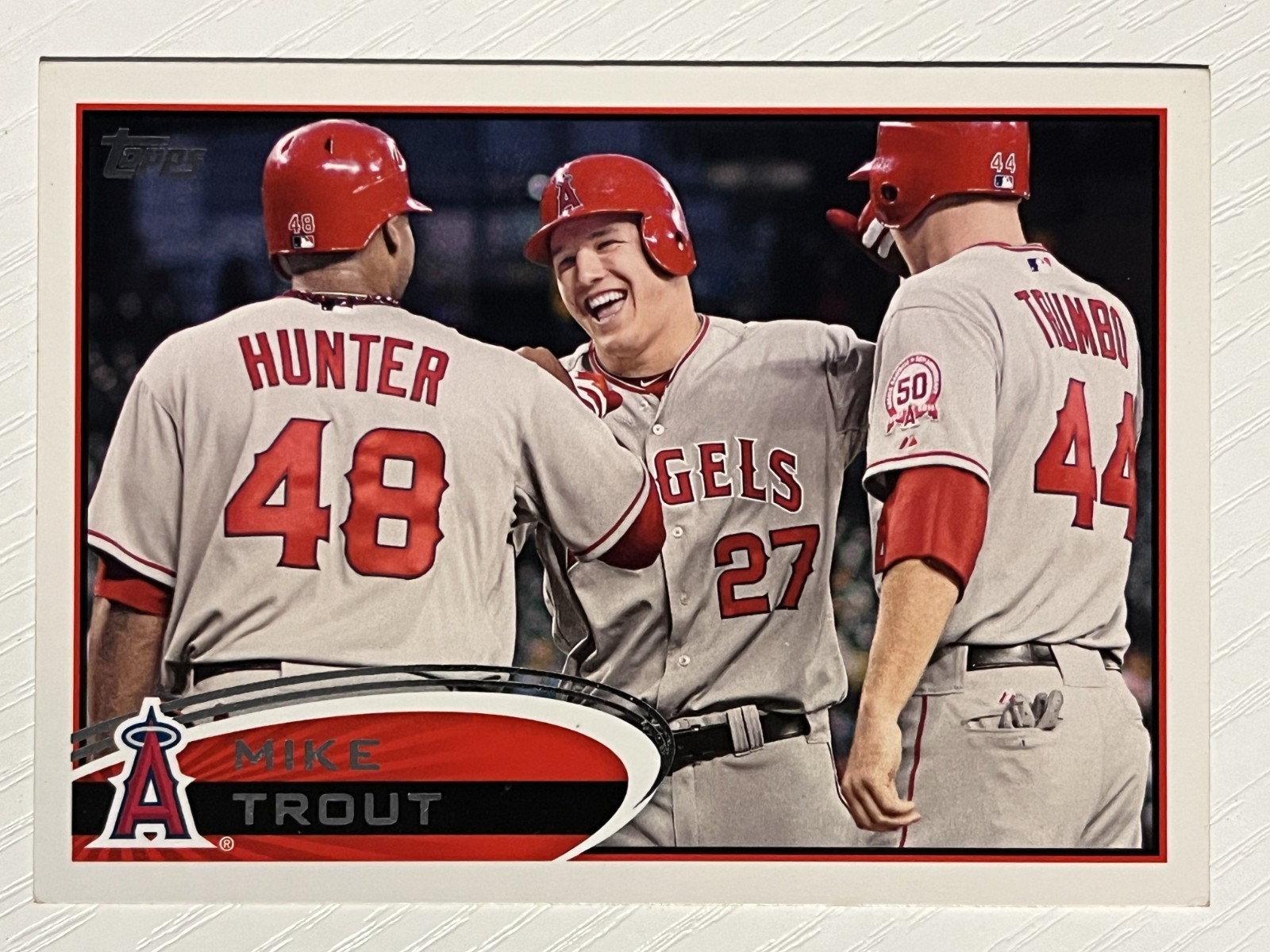 Mike Trout 2012 Topps #446 Los Angeles Angels