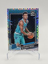2023-24 Donruss Optic Checkerboard #219 Brandon Miller RR RC 