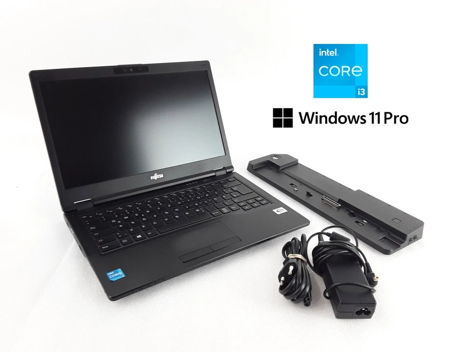 Fujitsu Lifebook E5411 14" FHD i3-1115G4 16GB RAM 256GB SSD Webcam LTE 