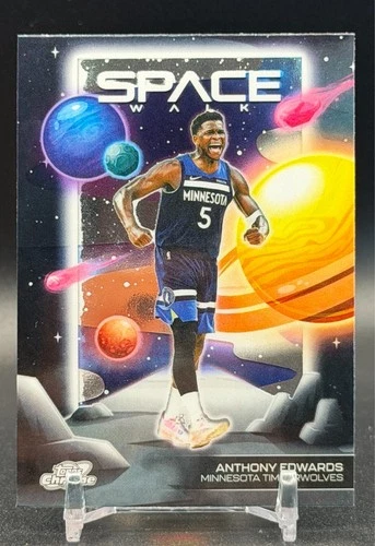 2025 Topps Cosmic Chrome Anthony Edwards Base (RAW)