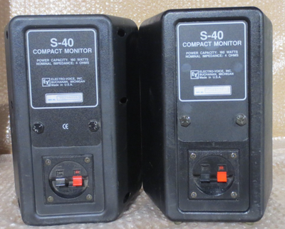 Electro Voice Compact Monitor S40T Speaker Pair | eBay