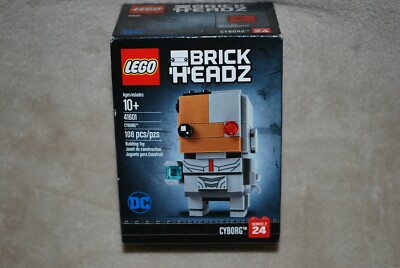 LEGO New 41601 Brickheadz Cyborg New in Factory Sealed Box NISB eBay