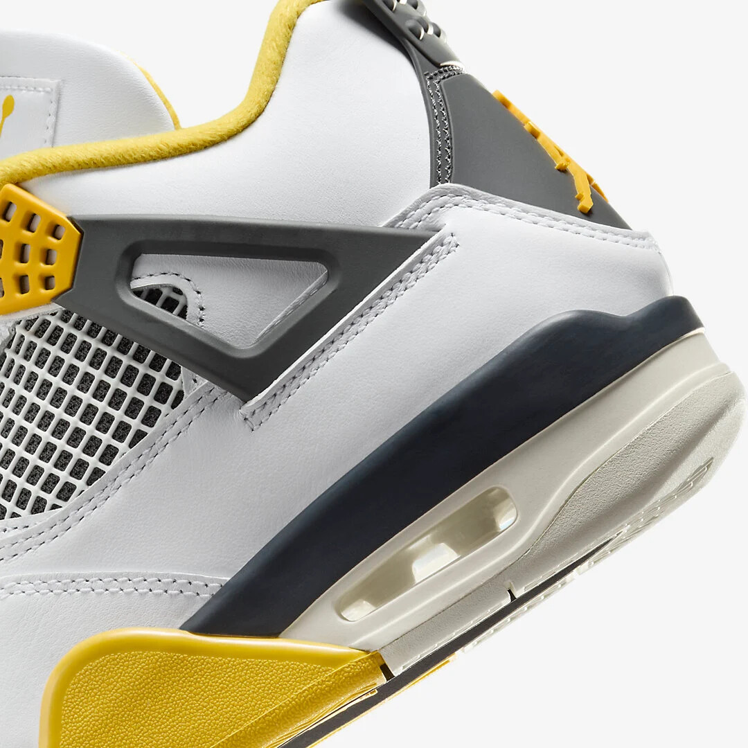 Nike Air Jordan 4 Retro Vivid Sulfur Yellow Sneakers OG