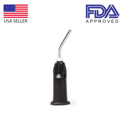 Original Pulpdent 22 Ga Black Pre-Bent Applicators for use with Embrace & Activa