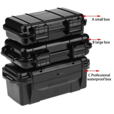  New Abs Plastic Waterproof Shockproof Sealed Storage Case Outdoor Tool  Box