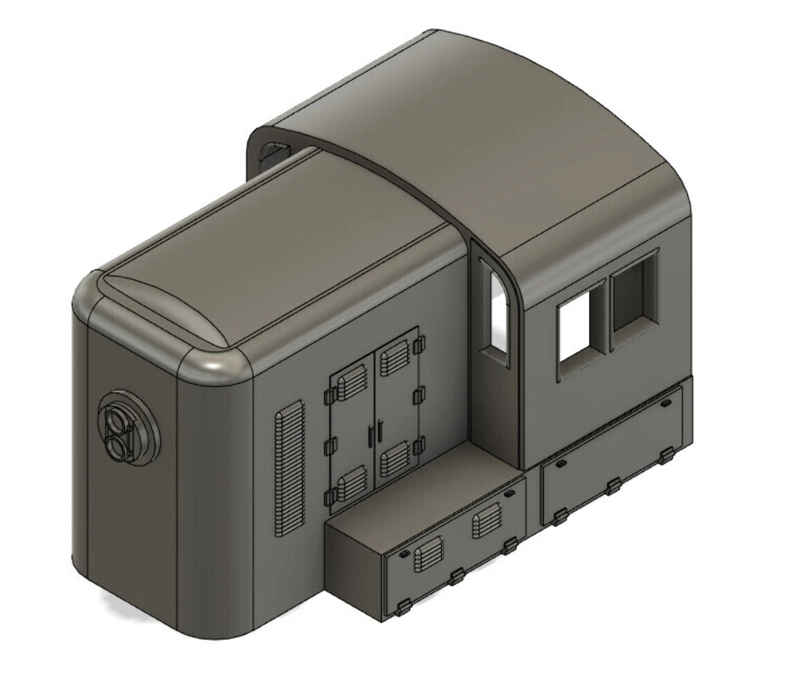 N scale top train parts