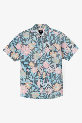 O'Neill Oasis Eco Short Sleeve Shirt - Men's - XX-Large / Black Floral Print
