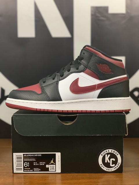 air jordan 1 mid bred multicolor grade school