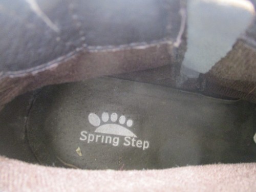 Spring Step Generate Brown Leather Zip Ankle Boots Womens Sz 39 EUR - Picture 8 of 9