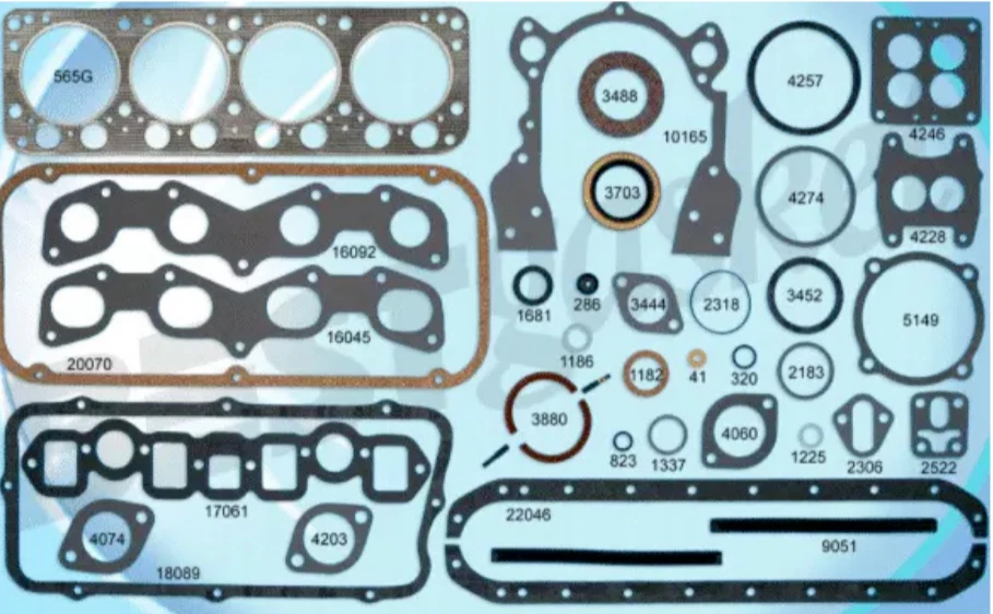 1951-1954 Chrysler Imperial New Yorker 331 Engine Front Head Gasket Seal Set - Image 2 of 3